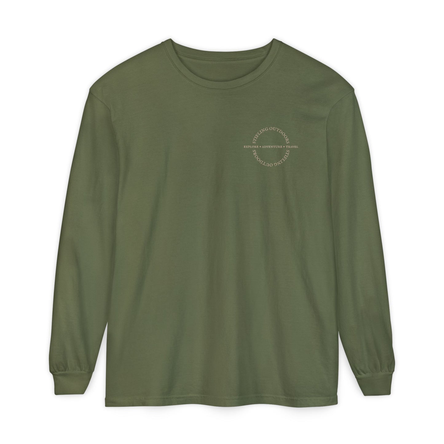 Women's "Explore Adventure Travel" Long Sleeve Shirt