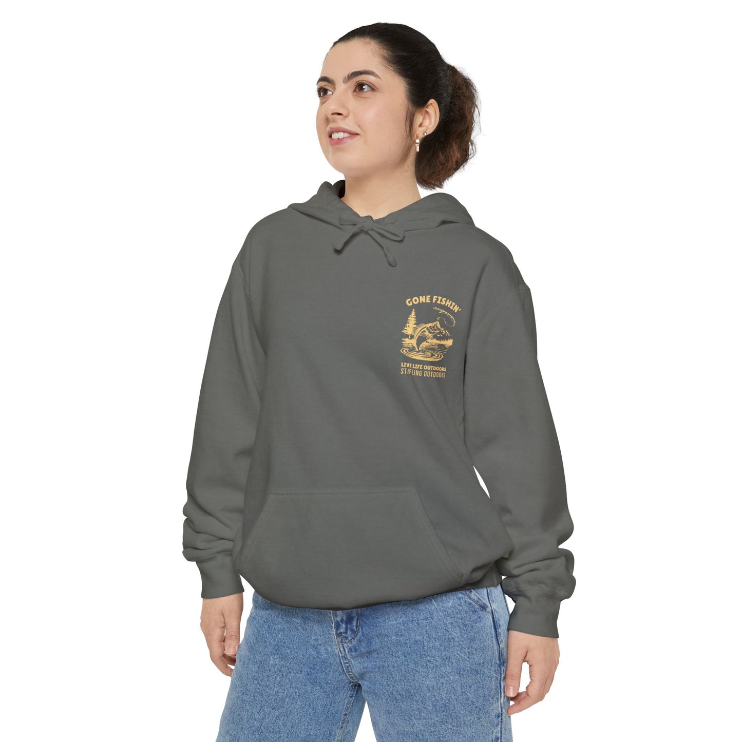 Gone Fishin' Cozy Unisex Hoodie | Perfect for Casual Wear, Gifts, Fall Fashion, Outdoor Activities, Every Day Comfort