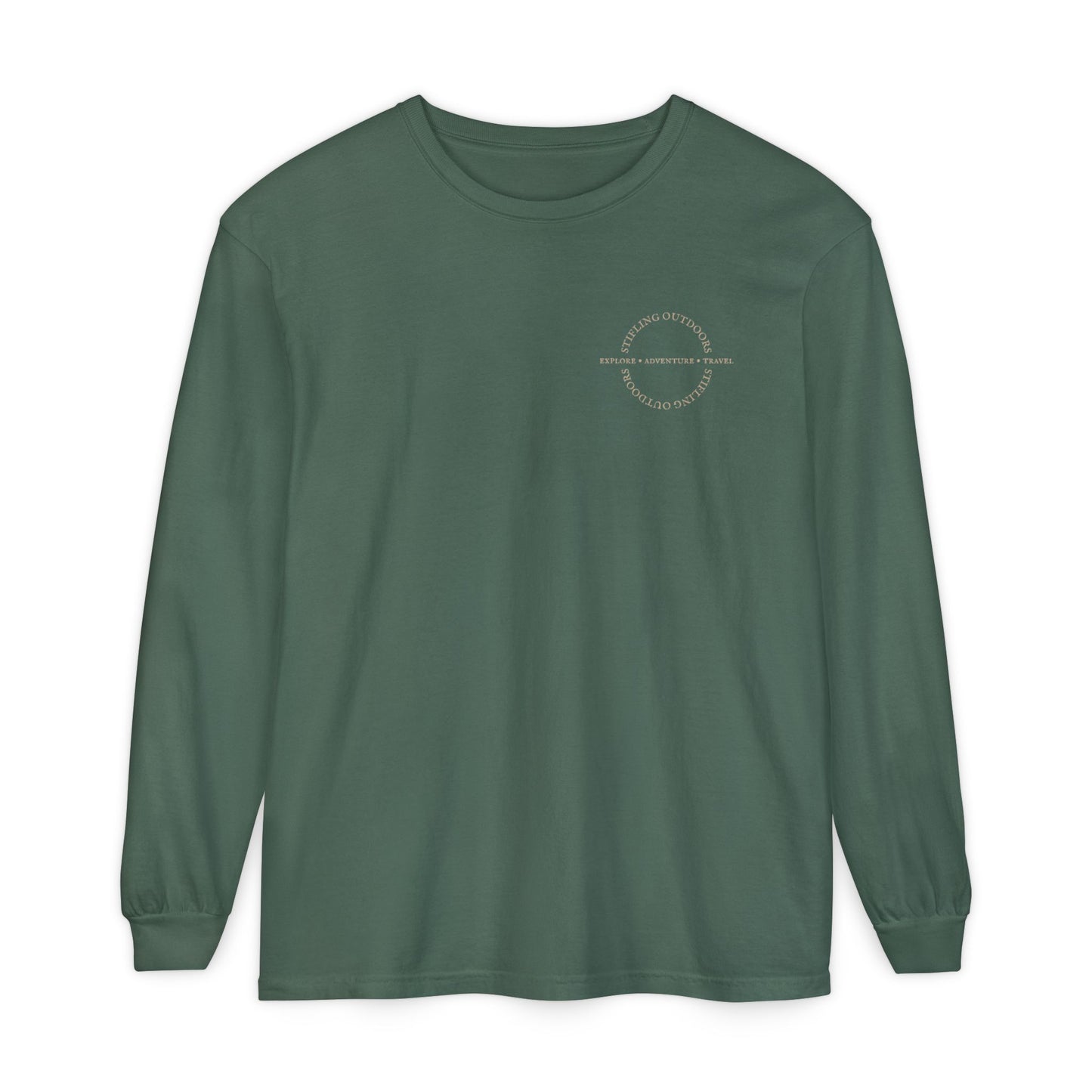 Women's "Explore Adventure Travel" Long Sleeve Shirt