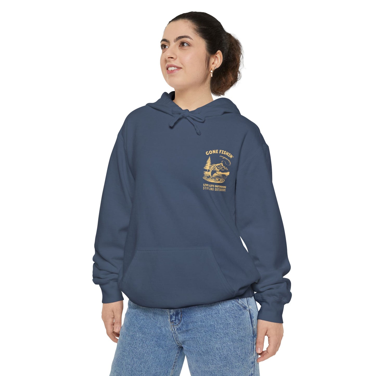 Gone Fishin' Cozy Unisex Hoodie | Perfect for Casual Wear, Gifts, Fall Fashion, Outdoor Activities, Every Day Comfort