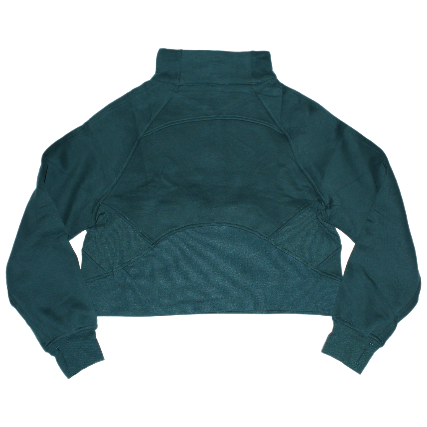 Women's Teal High Collar Quarter-Zip