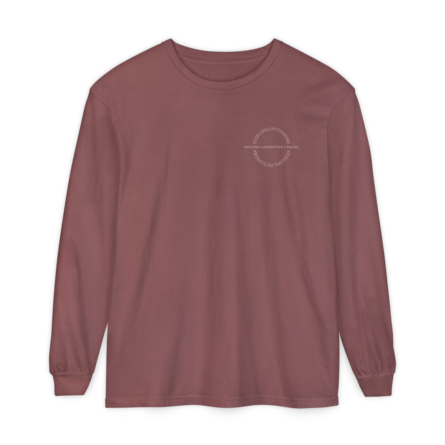 Women's "Explore Adventure Travel" Long Sleeve Shirt