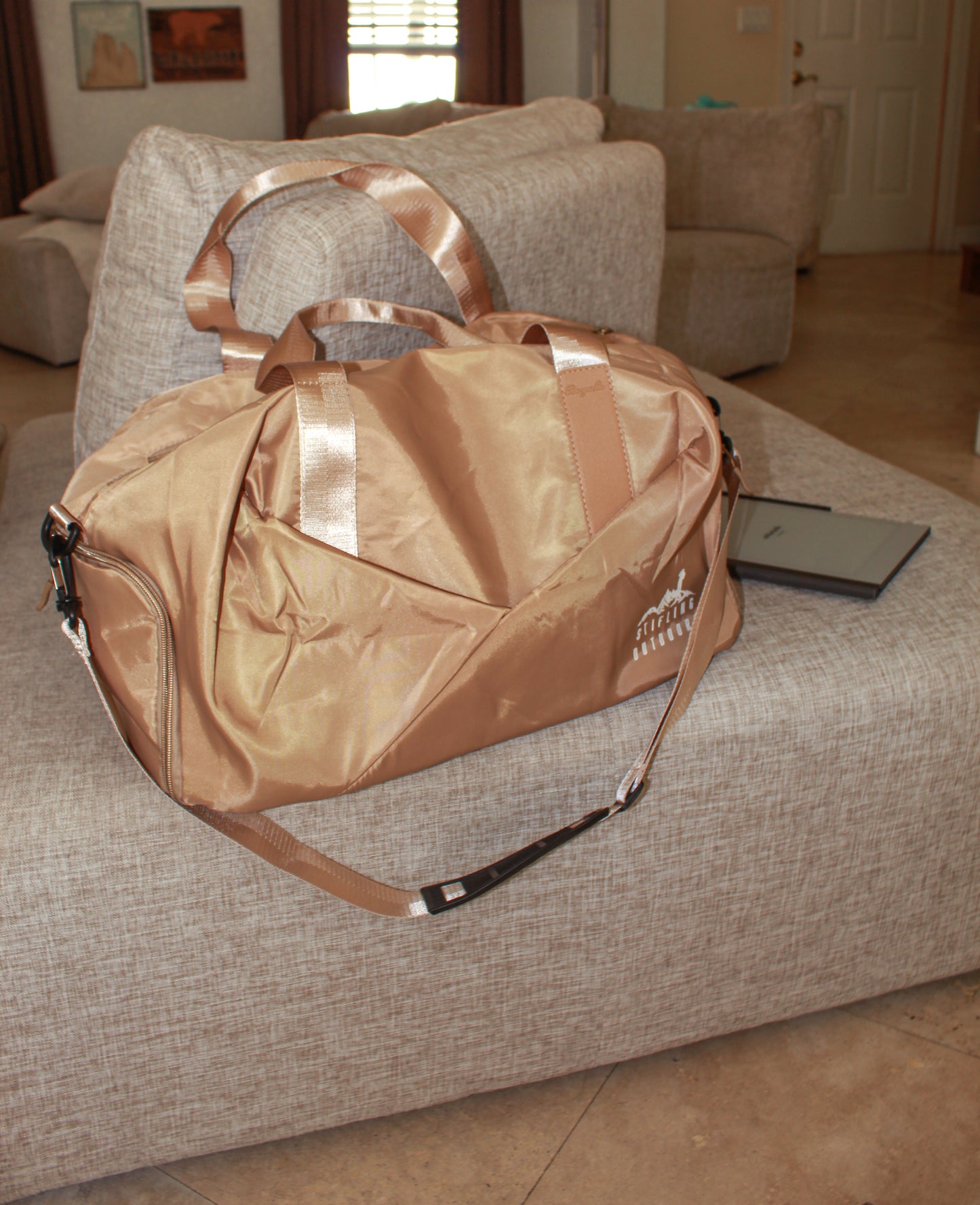 Golden Sand Duffel Bag
