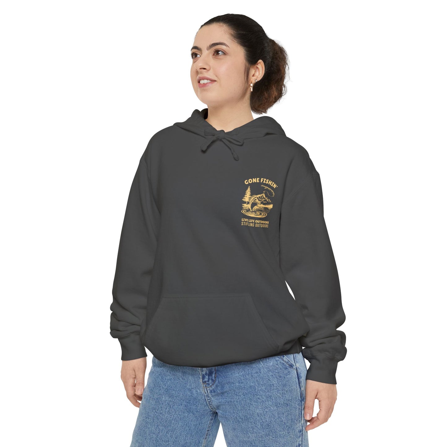 Gone Fishin' Cozy Unisex Hoodie | Perfect for Casual Wear, Gifts, Fall Fashion, Outdoor Activities, Every Day Comfort