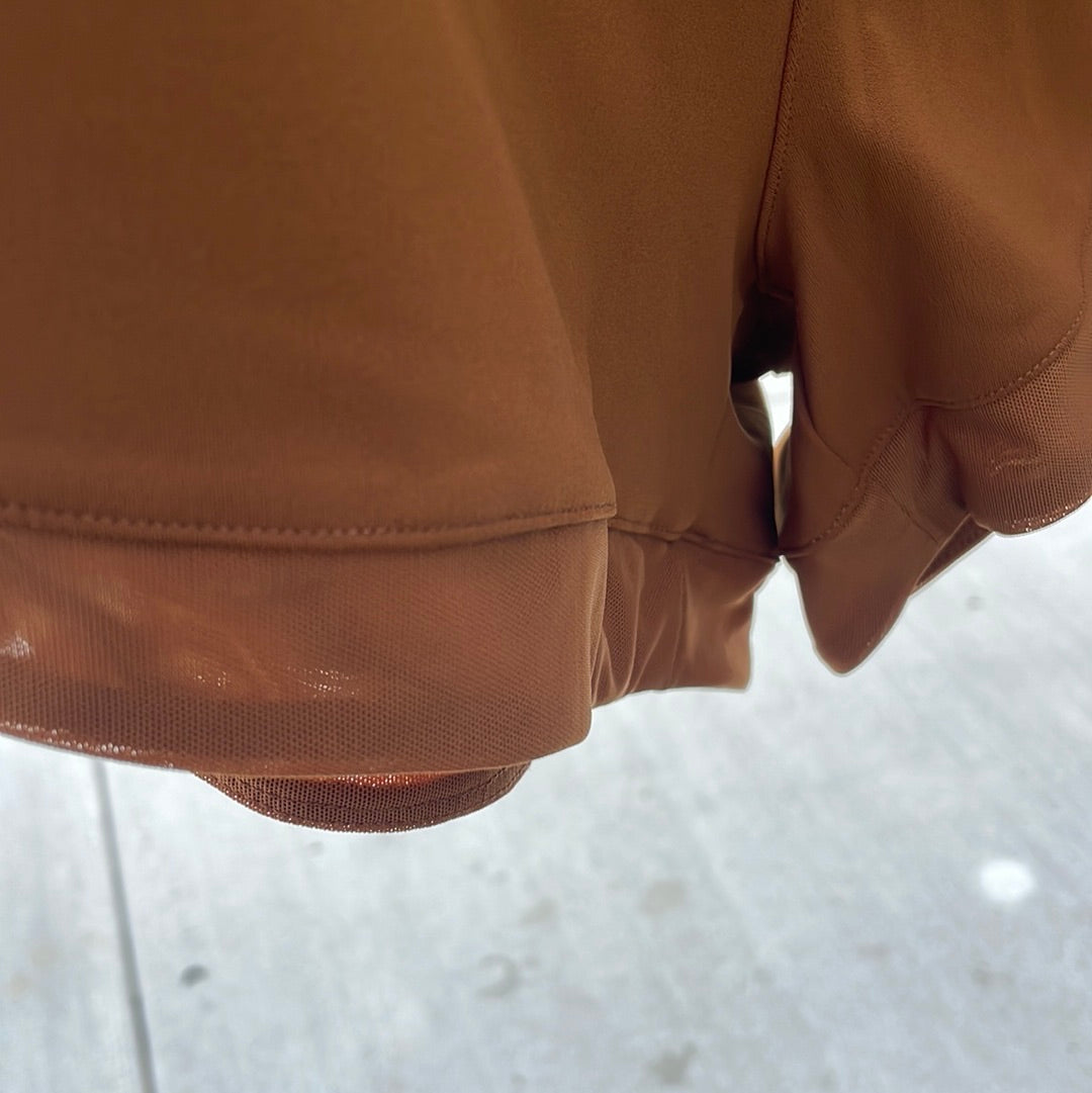 High waisted camp short