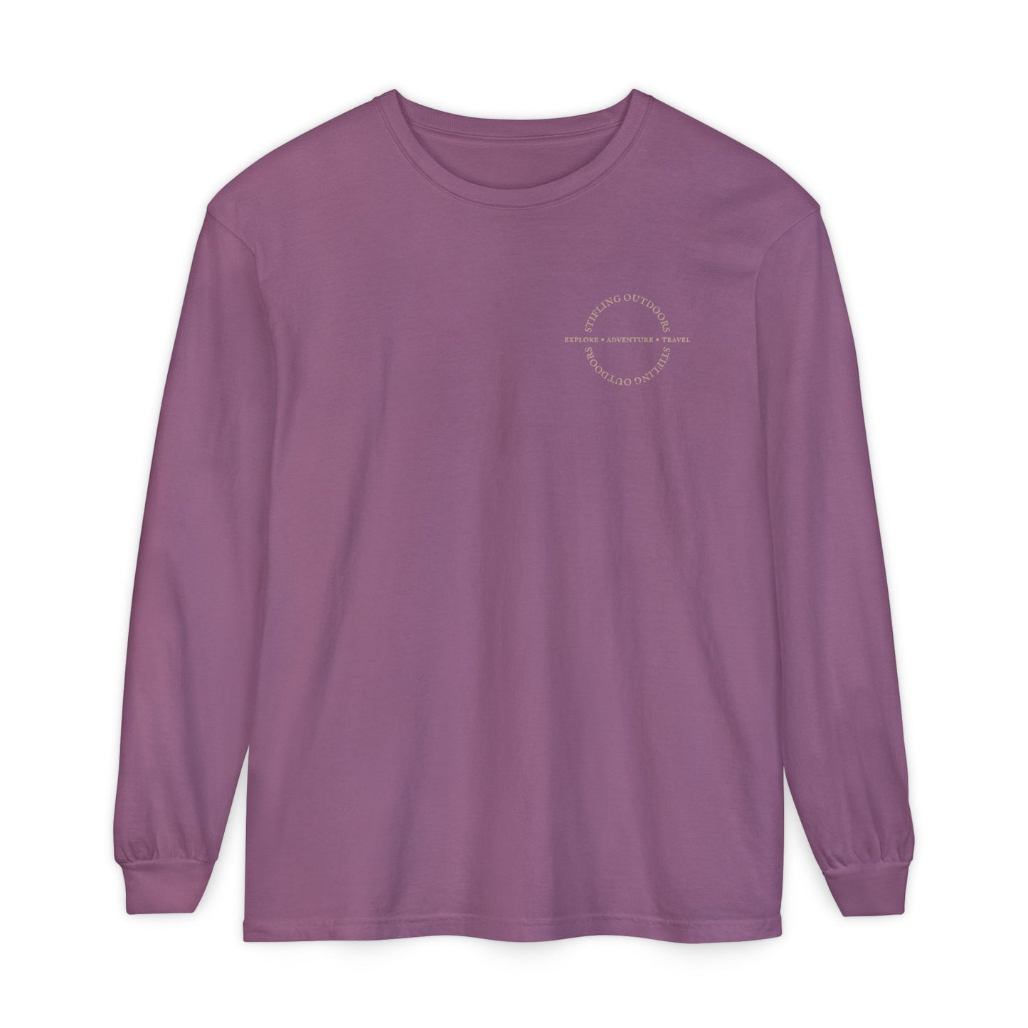 Women's "Explore Adventure Travel" Long Sleeve Shirt