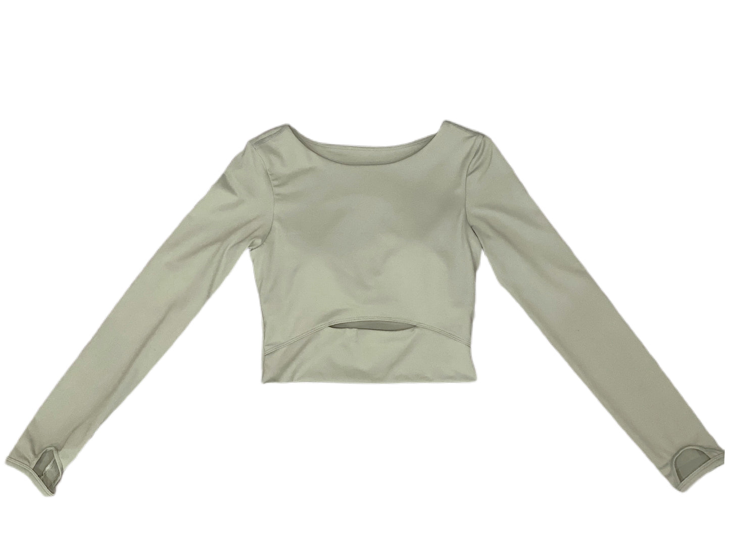 Sage Long Sleeve Womens Crop