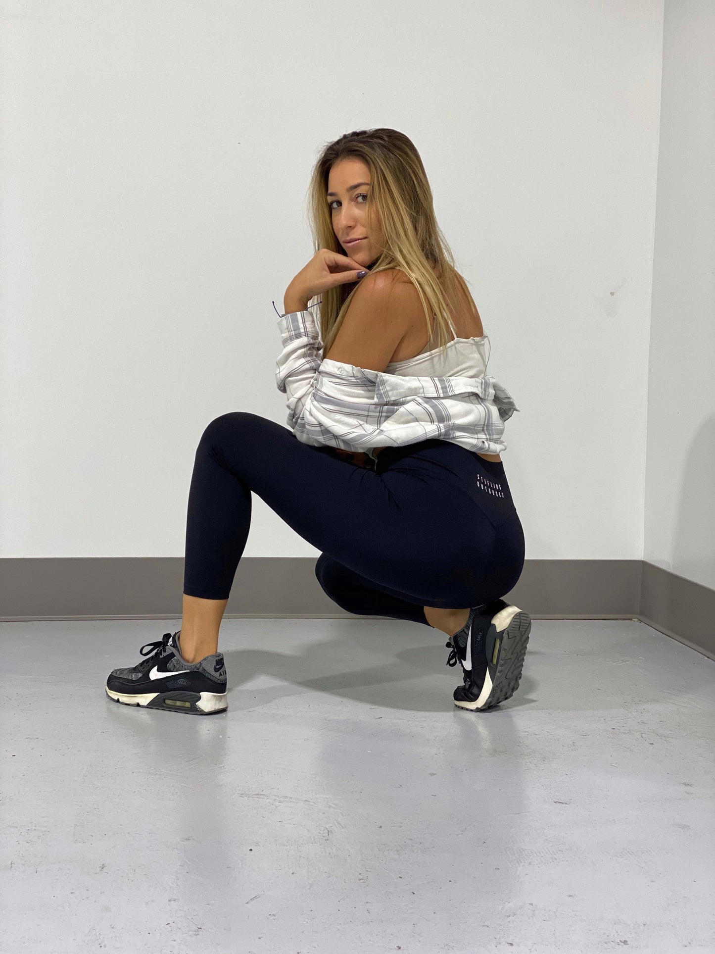 Midnight Sky Womens Leggings