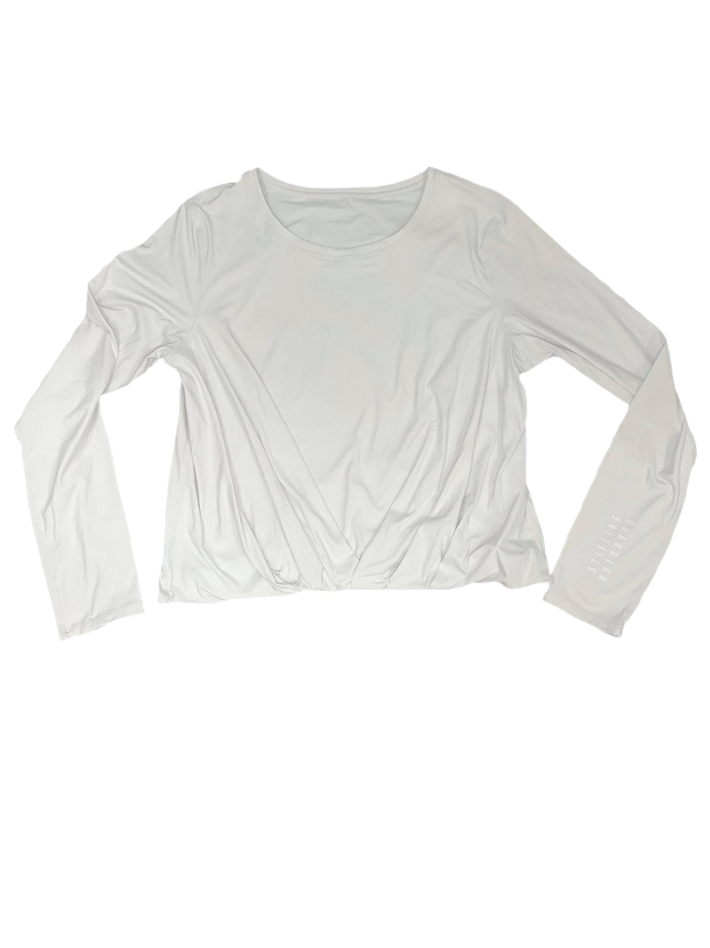 Women's Long Sleeve Pleated Lightweight Shirt