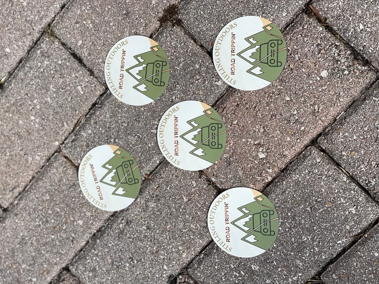 "Road Trippin'" Magnet