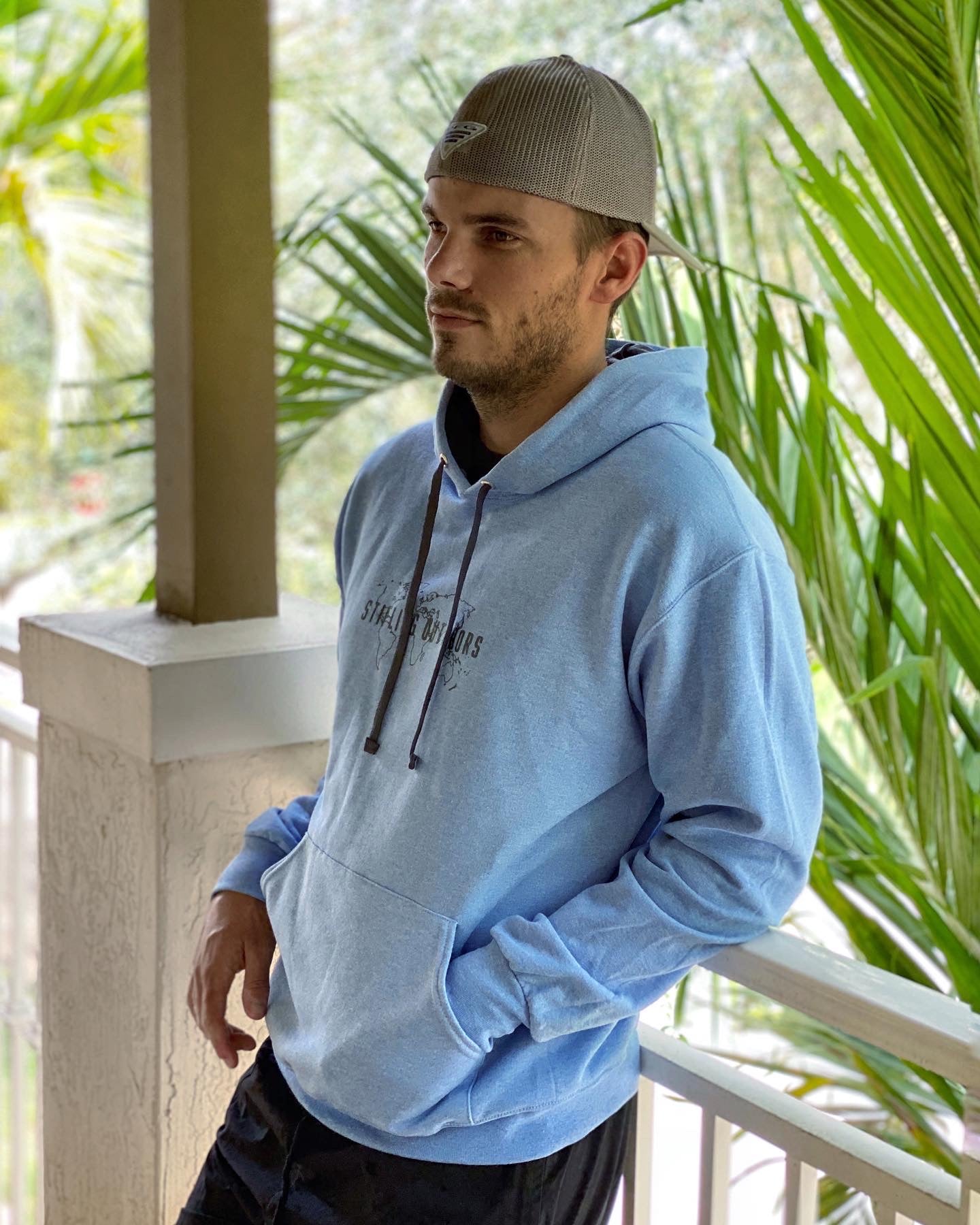 Blue World Men's Hoodie – Stifling Outdoors
