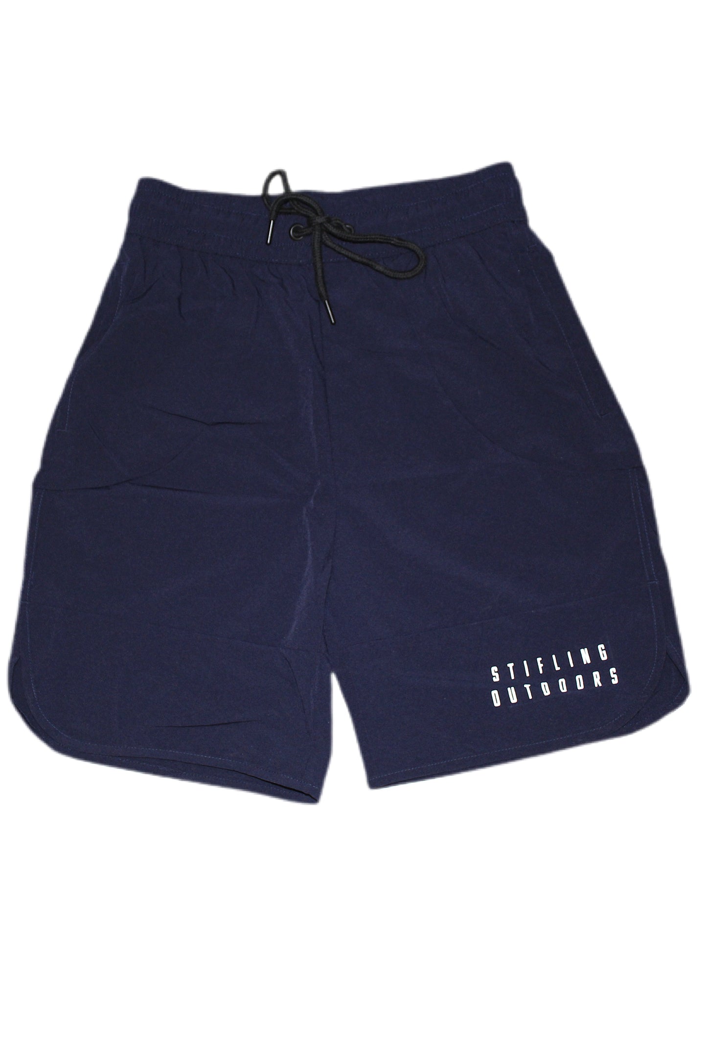 Men’s “Down the Stream” Navy Blue Hiking Shorts