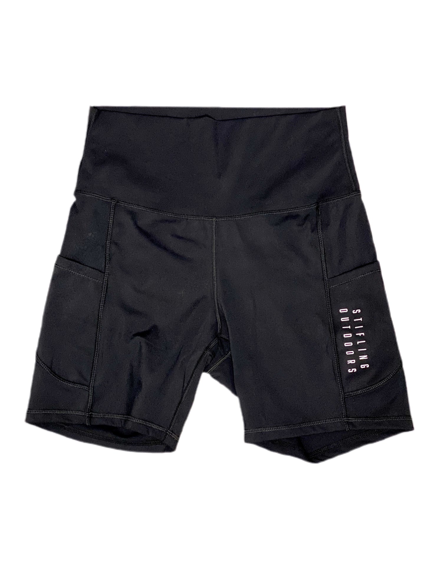 Women's Biker Shorts in "It’s Pitch Black Outside"