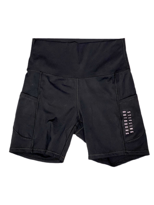 Women's Biker Shorts in "It’s Pitch Black Outside"