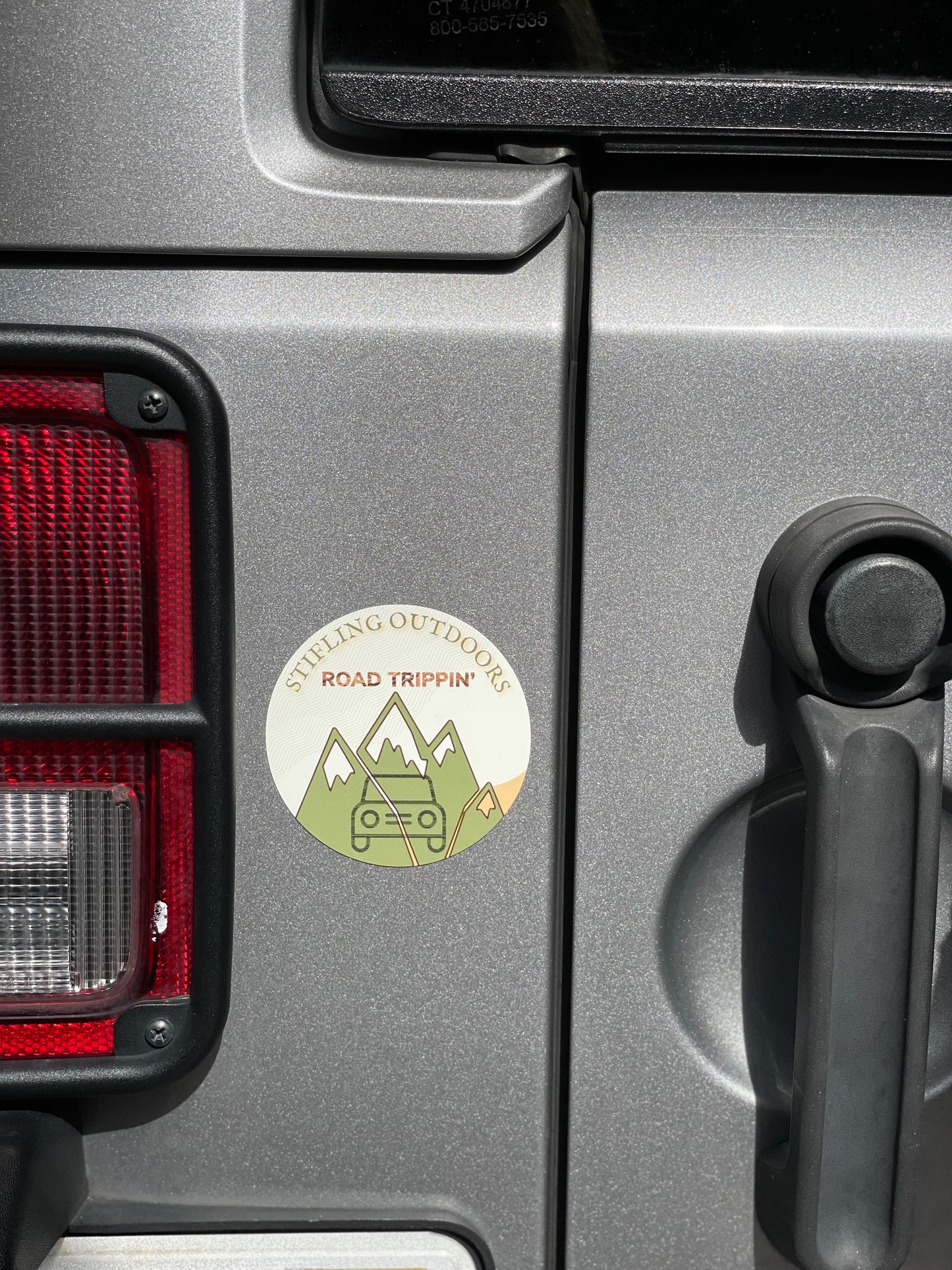 "Road Trippin'" Magnet