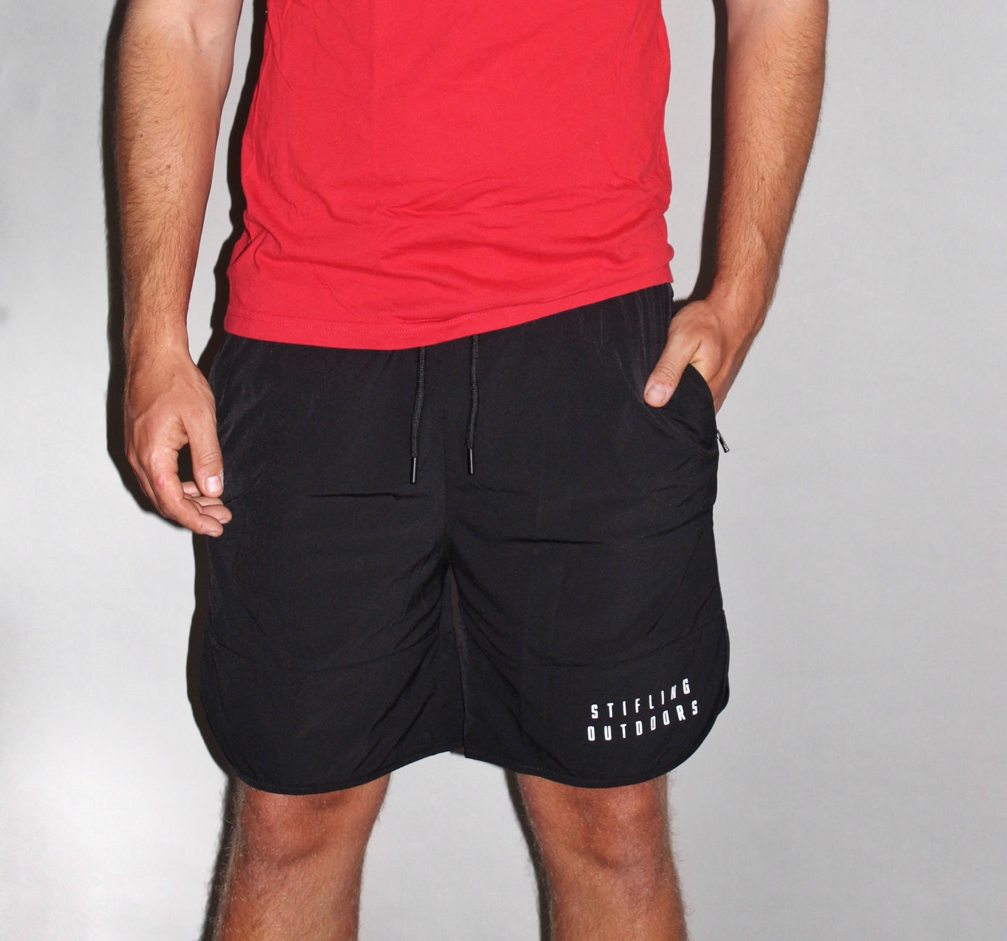 Men's Charcoal Black Hiking Shorts