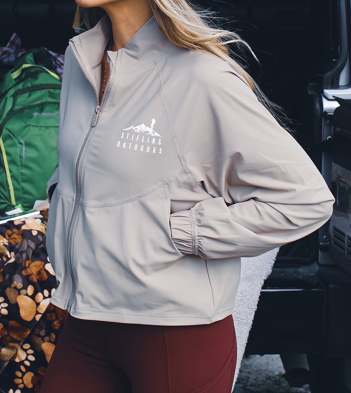 Womens Standby Jacket in Beige