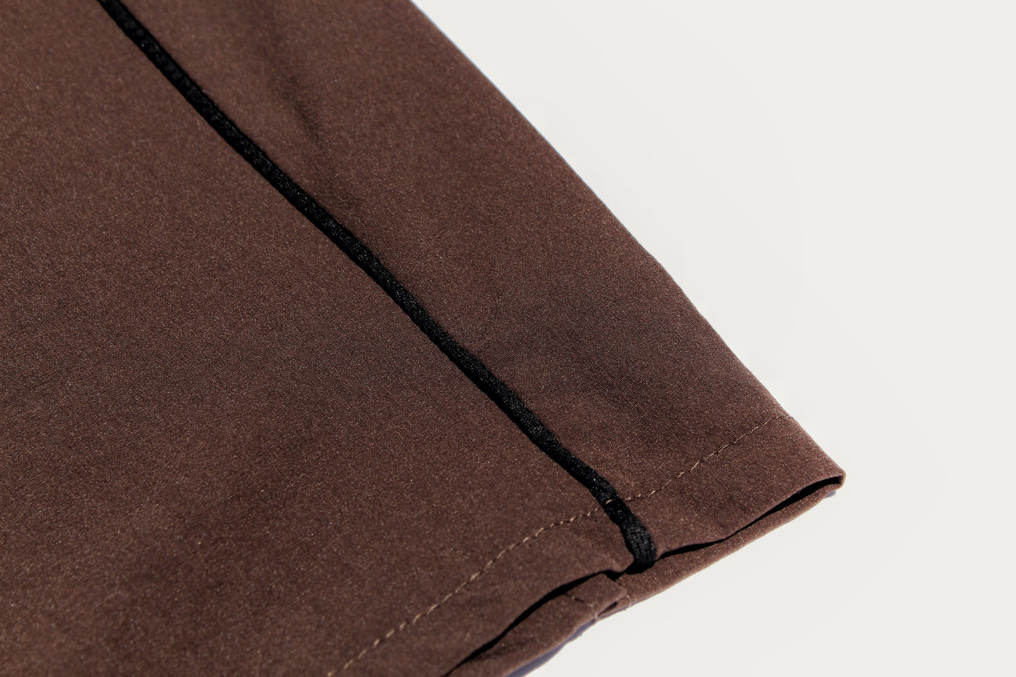 Women's Brown Zip Up Windbreaker