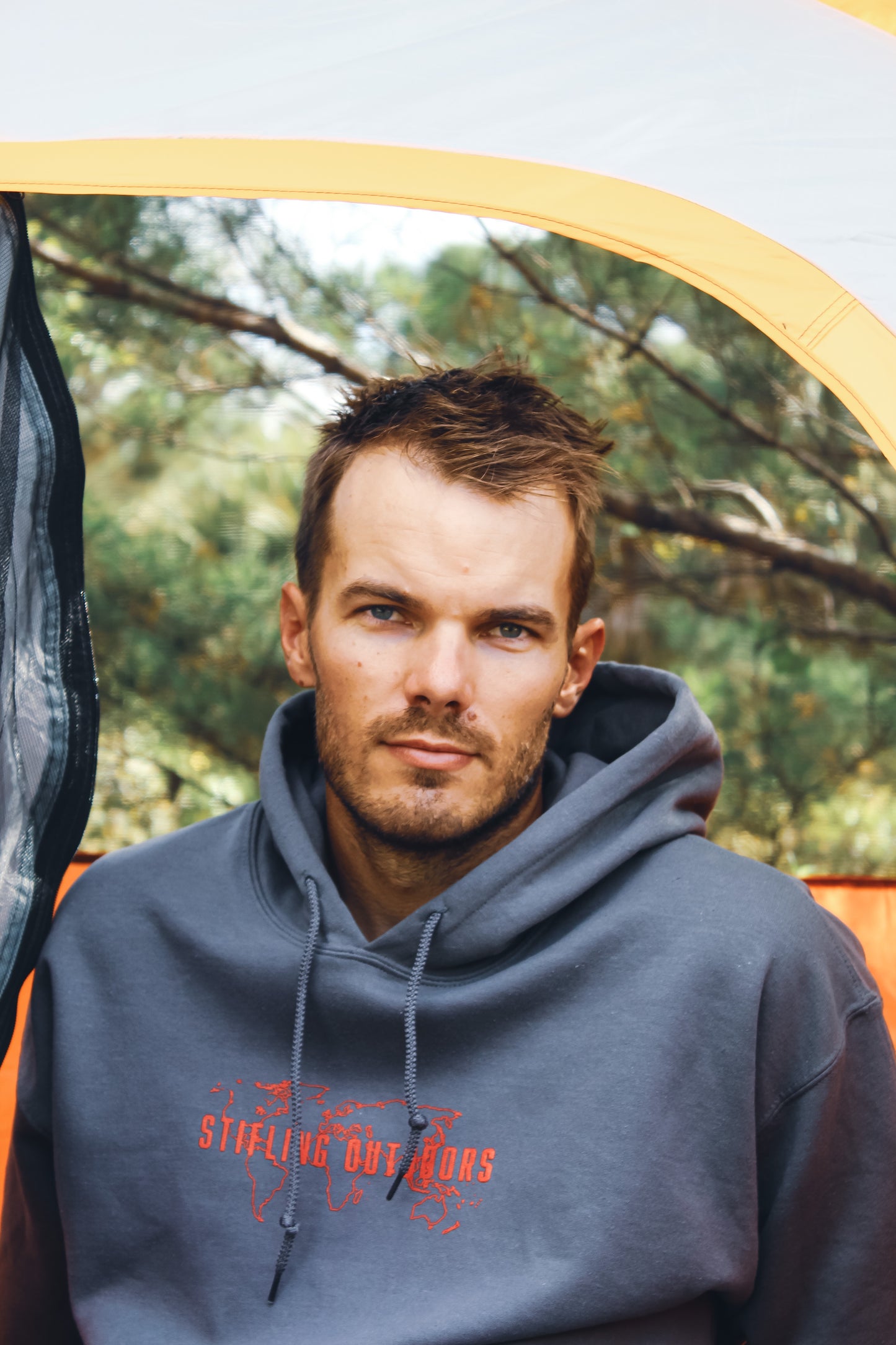 Grey Skies Men's Hoodie