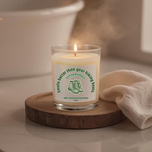 Smells Better Than Your Hiking Boots Soy Candle