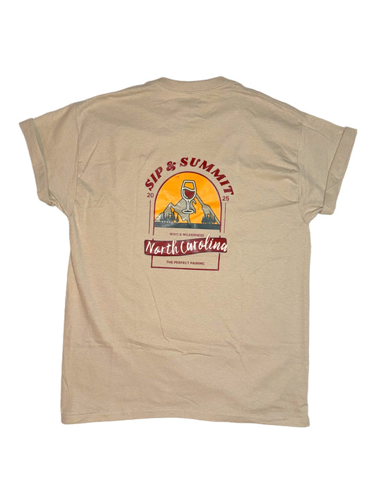 Sip & Summit Wine T-Shirt