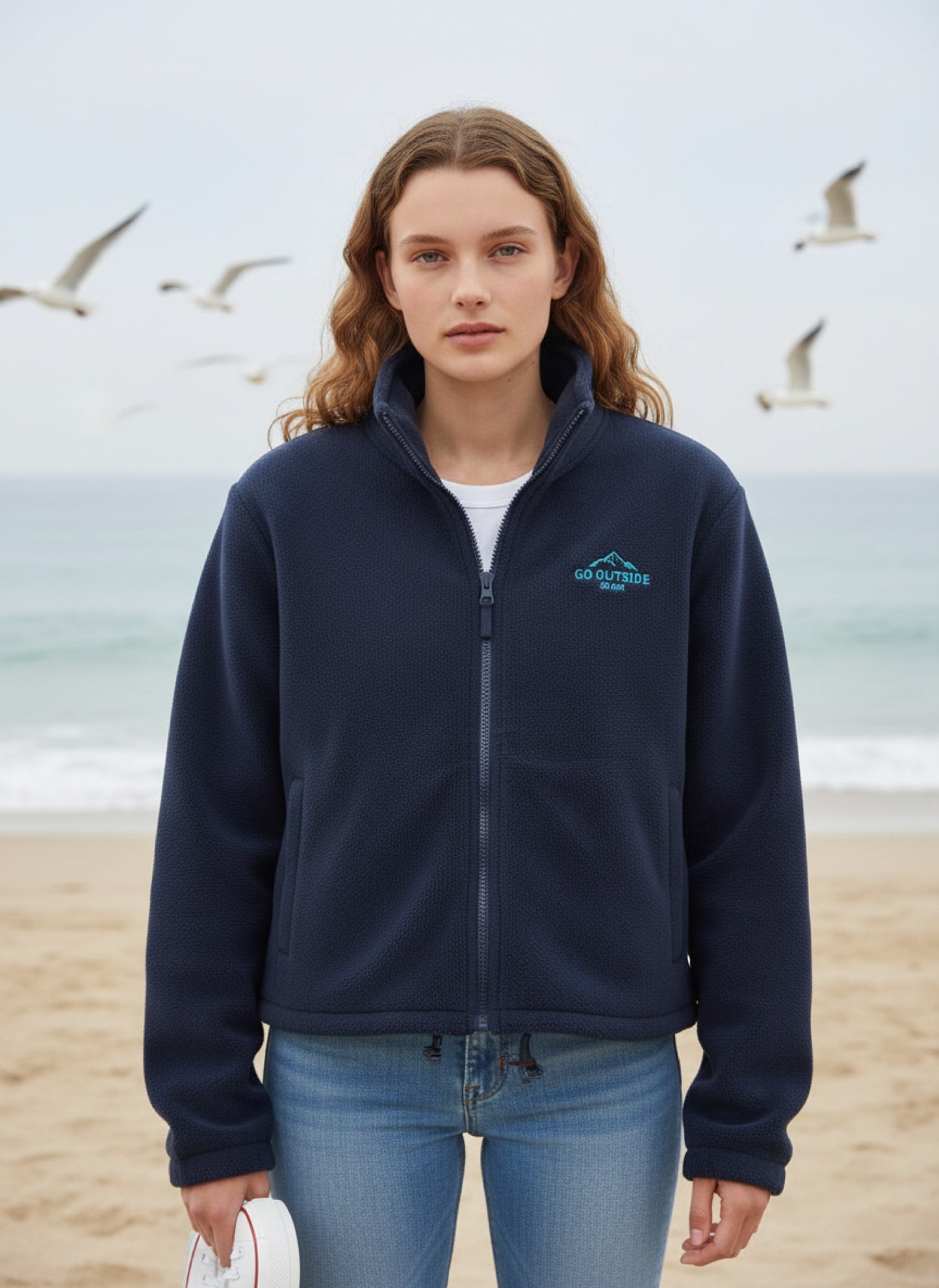 The Blue Water Club Zip Fleece