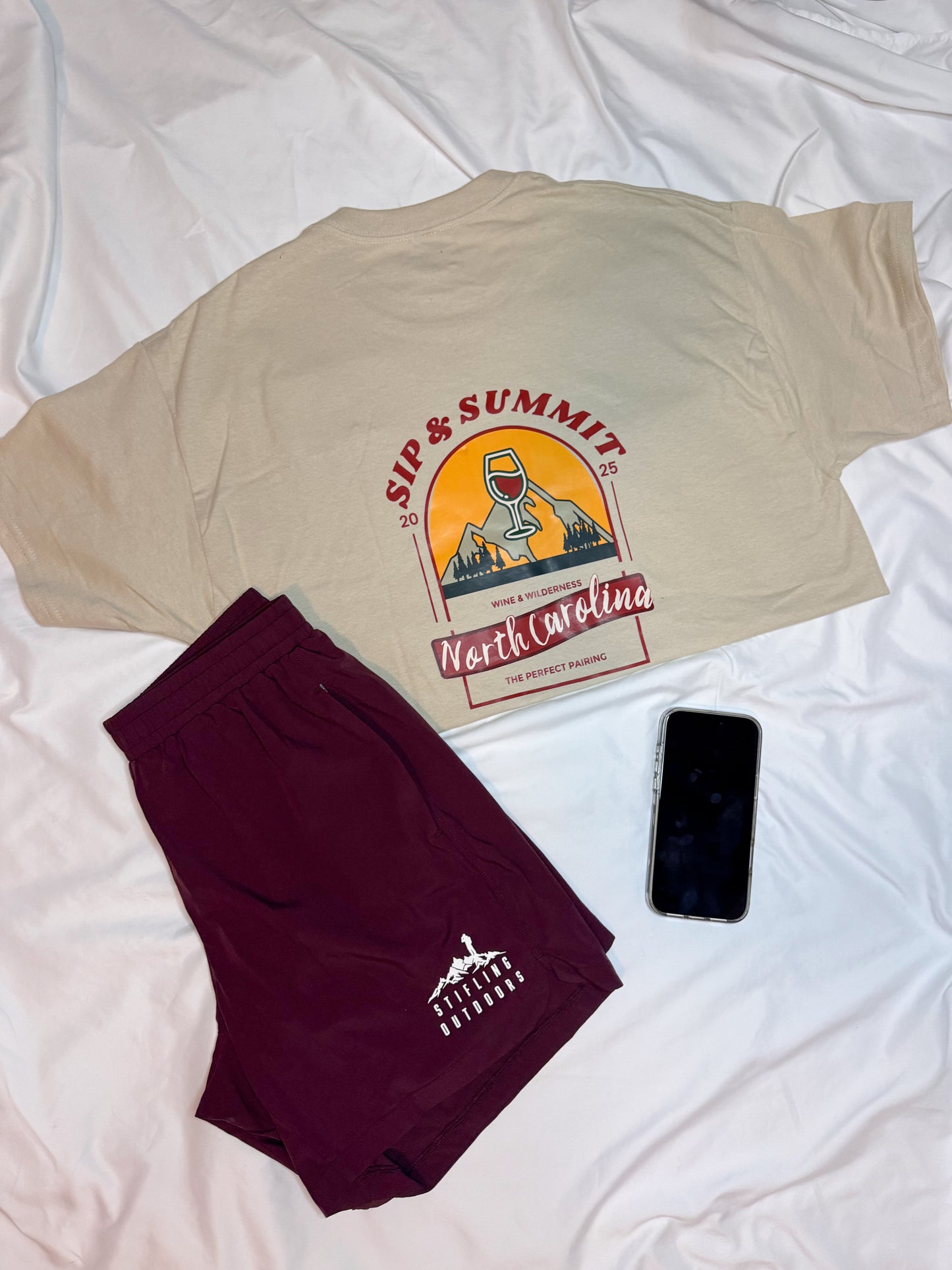 Sip & Summit Wine T-Shirt