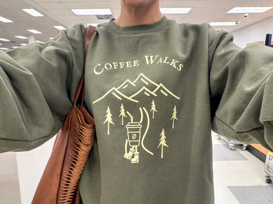 Coffee Walks Pullover