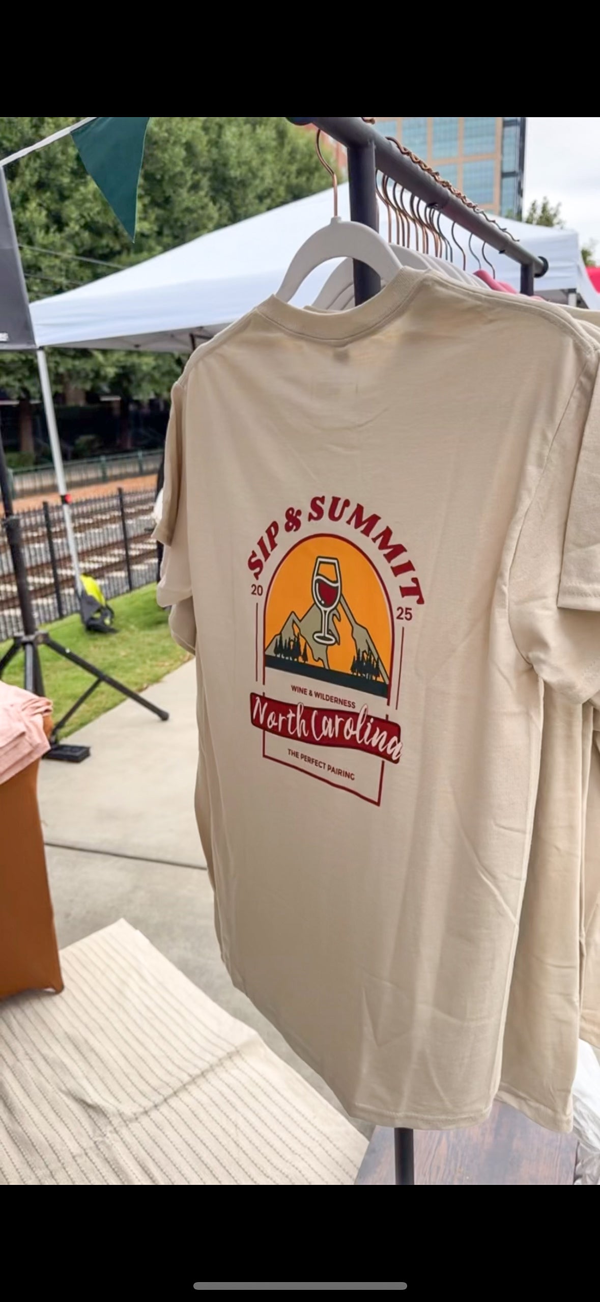 Sip & Summit Wine T-Shirt