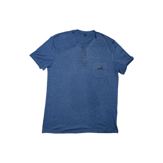 Mens Tri-button t-shirt