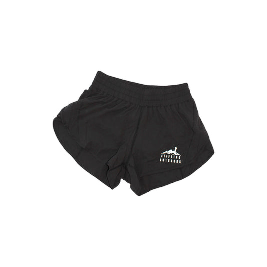 Midnight Black Sheer Shorts
