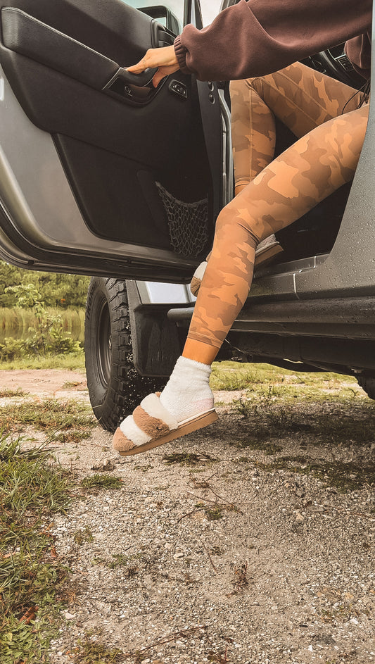 Women's Neutral Camo Leggings