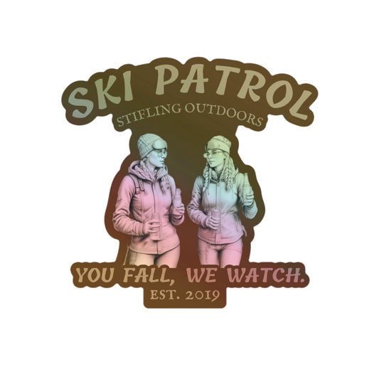 Ski Patrol Waterproof Sticker