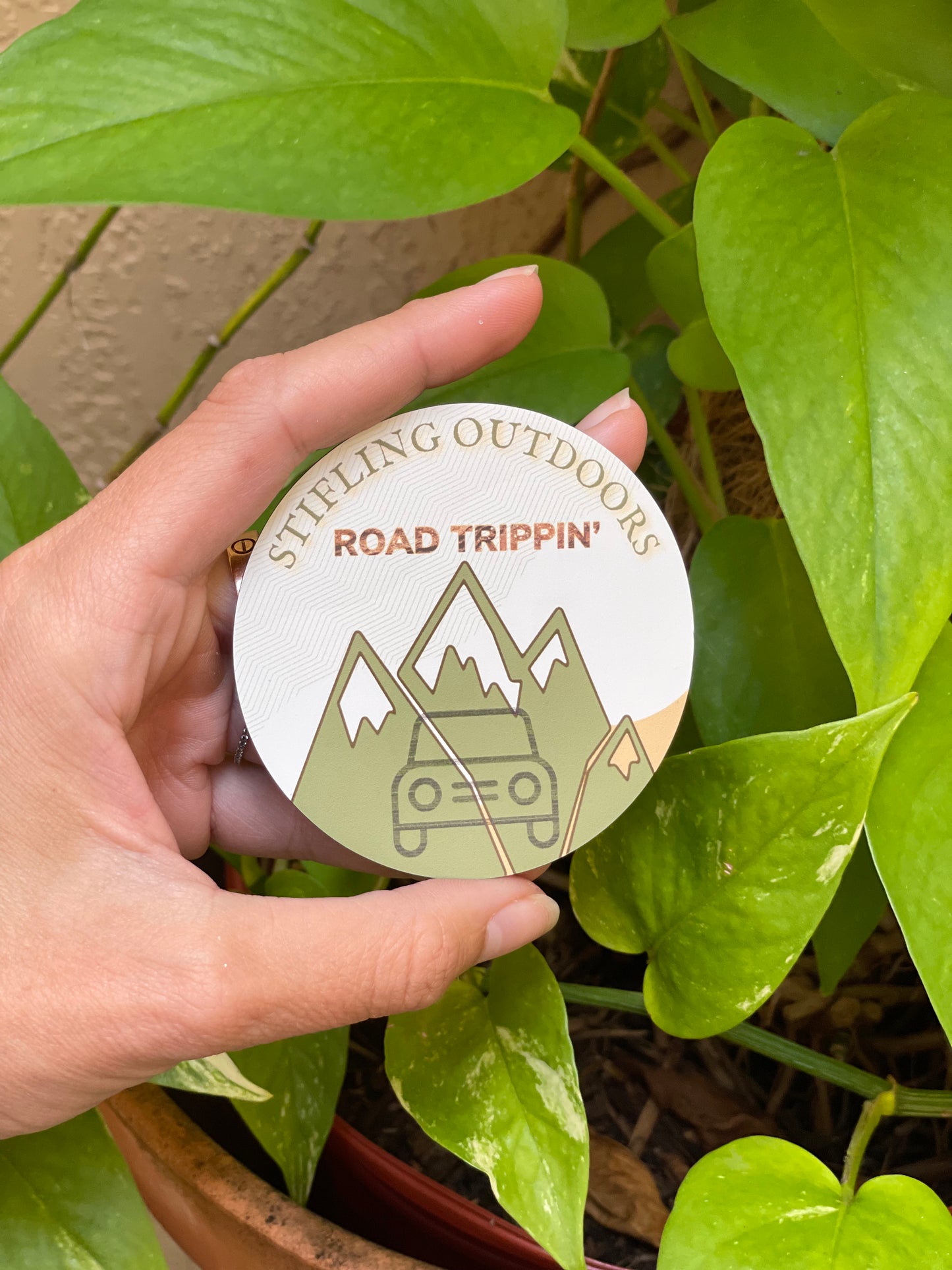 "Road Trippin'" Magnet