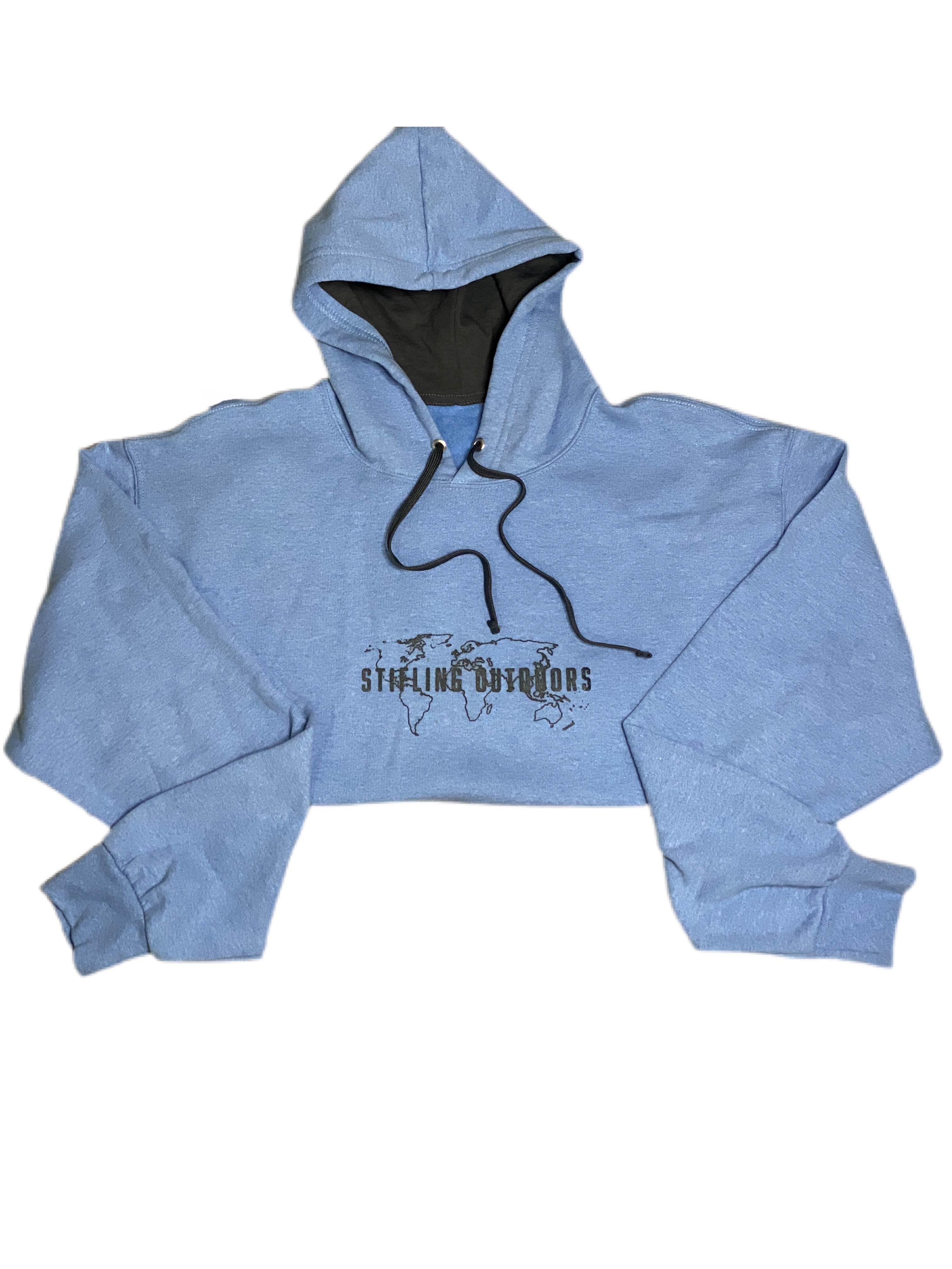 Blue World Men s Hoodie Stifling Outdoors