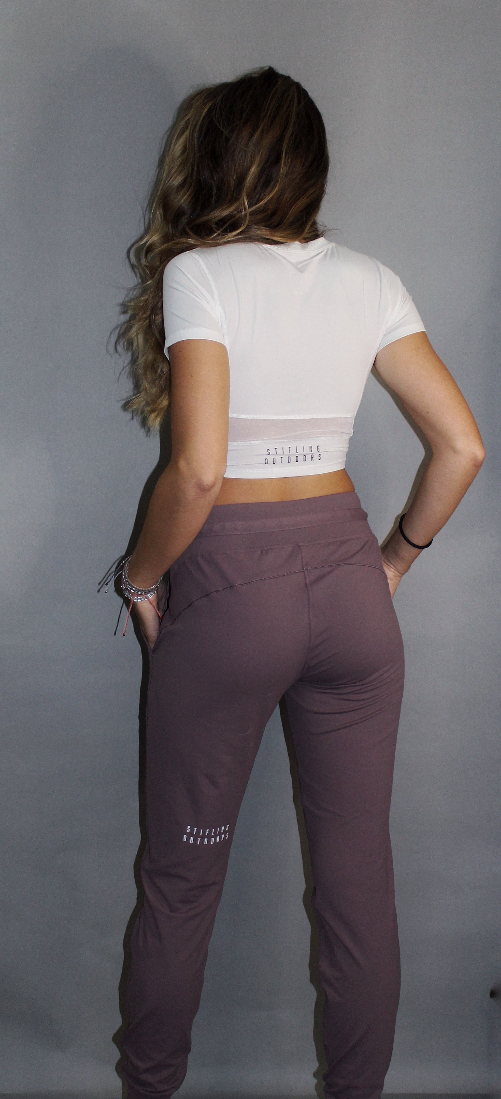 Jhaby Style Women's Joggers in Orchid