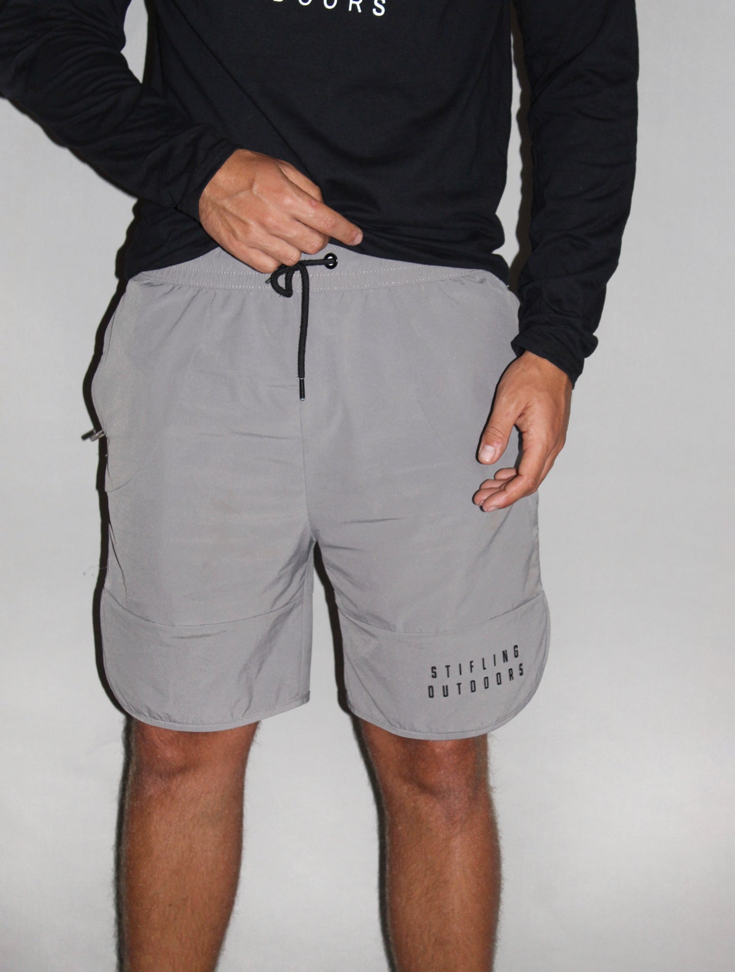 Men's Carbon Grey Hiking Shorts