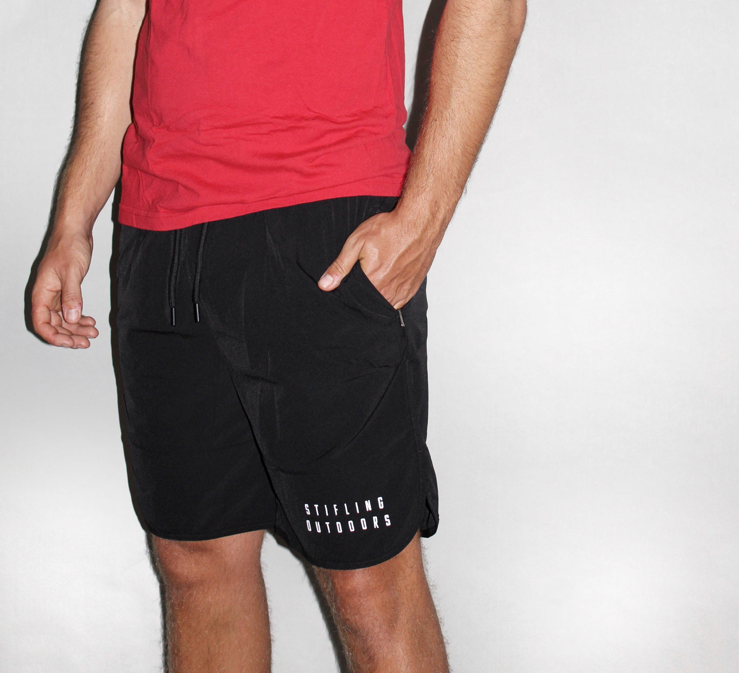 Men's Charcoal Black Hiking Shorts