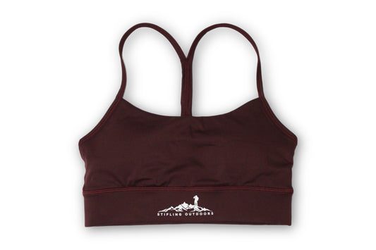 Women's Berry Purple Sports Bra