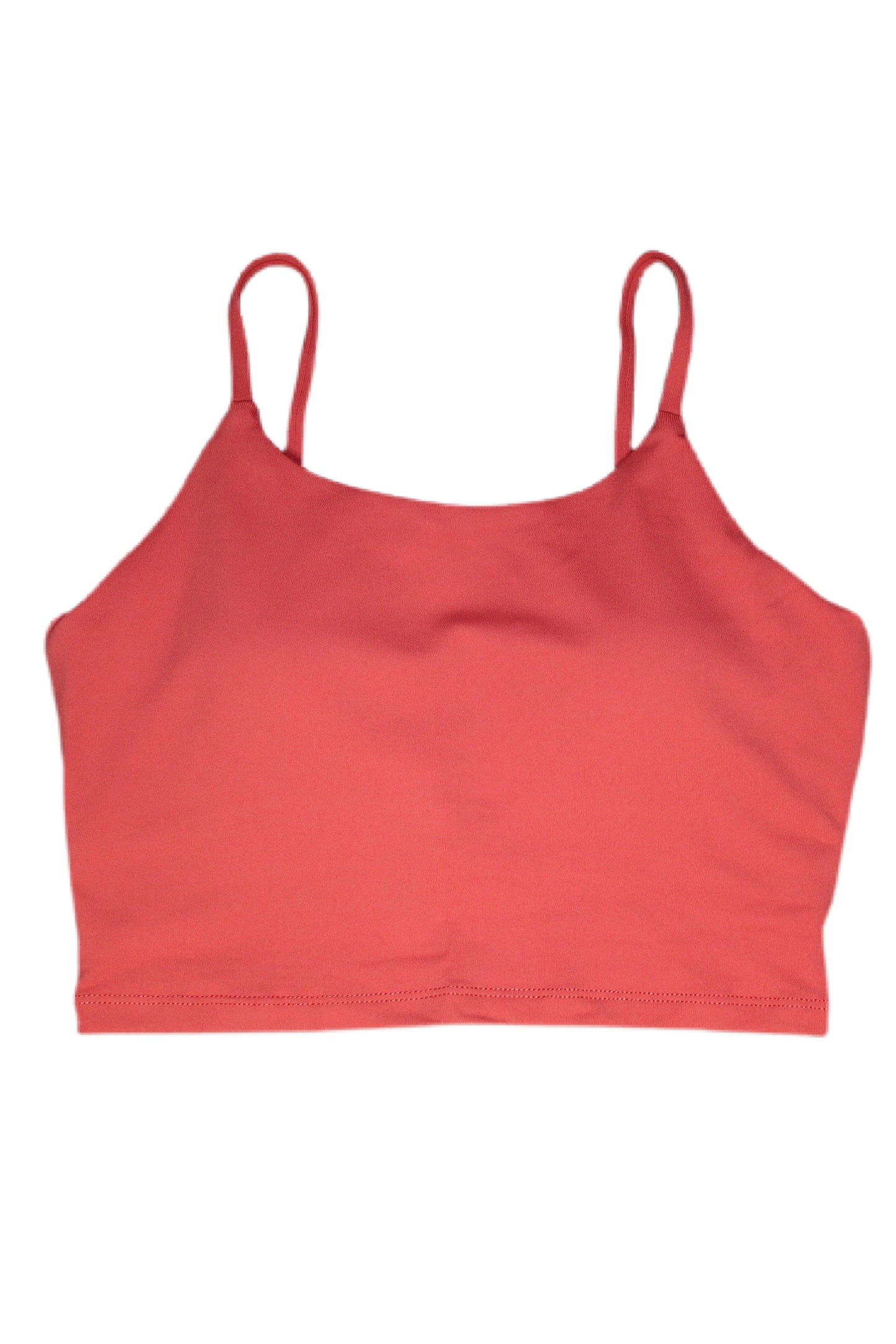 Women's Tropical Punch Coral Cami Crop Tank Top